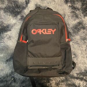 Oakley Men's Backpack in Black and Red